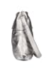 Zwei Mademoiselle M12 - Schultertasche 32 cm (cord-mocca) in silver