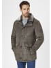 S4 JACKETS Velours-Jacke Polaris in taupe