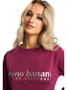 Bruno Banani Sweatkleid ARNOLD in Bordeaux