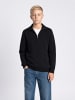 Petrol Industries Strickpullover mit Reißverschluss ironshore in Schwarz