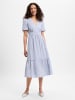 Ambiance Kleid in marine weiß - 0001
