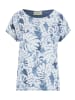 CARTOON Casual-Shirt mit Print in Blue/ Dark-Blue