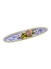 APS GN 2/4 Tablett FLORYN in blau - 53 x 16,2 cm, H: 2,5 cm