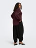 ONLY Carmakoma Strickpullover in Fig
