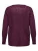 ONLY Carmakoma Strickpullover in Cabernet