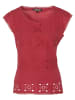 KOROSHI KURZÄRMELBLUSE in rot