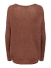 JDY Strickpullover in Russet