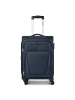 Wenger Beaumont 4 Rollen Trolley M 67 cm mit Dehnfalte navy