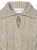 MOSS COPENHAGEN Strickpullover MSCHPavana Peony in grau - 0001