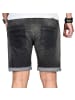 Alessandro Salvarini A. Salvarini Abramo Herren Sweat Shorts kurze Hosen in Dunkelgrau