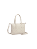 collezione alessandro Schultertasche " Patches " in beige