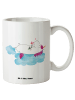 Mr. & Mrs. Panda Riesenkaffeetasse Einhorn Verliebt ohne Spruch in Weiß