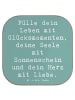 Mr. & Mrs. Panda Tassenuntersetzer Spruch Leichtigkeit im Leben ... in Meeresbrise