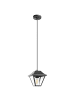 Beliani Pendelleuchten RESAVA in Schwarz - (W) 18 x (H) 81 x (L) 18 cm