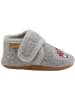 En Fant Kinder Hausschuh "Wool Slippers with Embroidery" in Grau