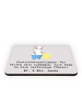 Mr. & Mrs. Panda Magnet Physiotherapeutin ZuMenschmenhalt mit Spruch in Grau Pastell