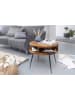 KADIMA DESIGN Couchtisch | Sheesham/Metall, Ablage, Industrial, Vintage