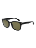 Serengeti Unisex Sonnenbrillen Rechteck Schwarz