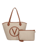 Valentino Covent Shopper Tasche 33 cm in naturale-cuoio