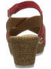 Marco Tozzi Keilsandalen für Damen in rot