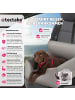 tectake Hundeautositz Milow 55 x 50 x 29 cm, grau