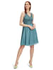 Vera Mont Cocktailkleid mit Spitze in Eucalyptus Green