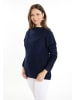 usha WHITE LABEL Damen Strick Pullover in Marine