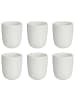 Butlers Tasse LYNN 6er-Set in Weiß