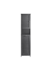 SoBuy Badezimmerschrank in Mattes Dunkelgrau - (W) 37 x (H) 170 x (L) 40 cm