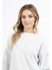 DreiMaster Vintage Damen Sweatshirt in Wollweiss Melange