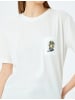 KOTON TSHIRT SS in Ekru
