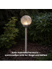 STAR Trading STAR Solar Pollerleuchte Roma 45 cm – LED Gartenleuchte Warmweiß, Dämm