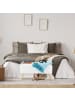 relaxdays Sitzbank in Grau - (B)79,5x (H)39,5 x (T)39,5 cm