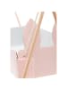 Skrållan Puppenwiege Basic in rosa/pink