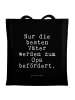 Mr. & Mrs. Panda Tasche Nur die besten Väter... mit Spruch in Schwarz