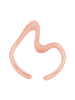 Steel_Art Eleganter Ring Damen Postu silberfarben in rosegoldfarben