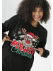 Aniston PLUS Weihnachtspullover in schwarz
