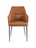 Kayoom Stuhl Merit 125 2er-Set in camel