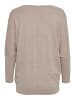 b.young Feinstrick Pullover Langarm Stretch Shirt BYPIMBA in Beige