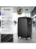 tectake Hartschalenkoffer Pucci - stabiles Kofferset im Metallic-Look