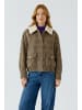 Oui Blouson in lt grey camel