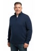 Men Plus Pullover in navy blau