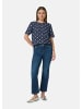 comma Bluse in 58A3_tiefblau