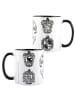 United Labels Harry Potter Tasse - Hogwarts Wappen  320 ml in weiß