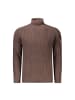 NORWAY 1963 Braun Acryl Herren Pullover