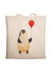 Mr. & Mrs. Panda Schultertasche Pinguin Luftballon ohne Spruch in Creme