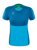 erima Damen Six Wings T-Shirt in curacao/mykonos