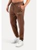 SMILODOX Jogginghose Kayson in Dunkelbraun