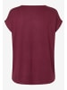 More & More Satin-T-Shirt in aubergine - 0002