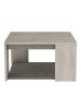 CALICOSY Couchtisch ANTIBES in Champagnerfarbenes - (W)80  x (H)44,2  x (L)80 cm